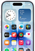 iPhone 17, önden dış görünüm, en üst ortada yer alan Center Stage ön kamera